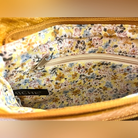 Miche Yellow Crossbody Bag with Braided Strap - Picture 10 of 13